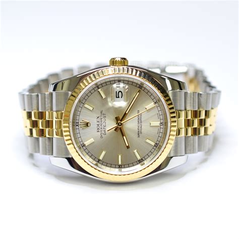 mens rolex oyster perpetual datejust r1623336vb6252|Rolex Datejust 36 Blue Dial Gold & Steel Diamond .